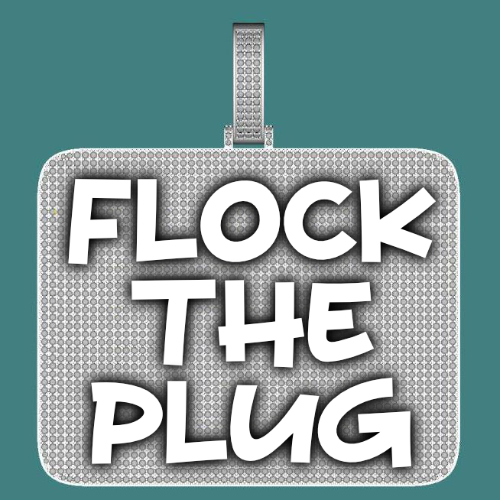 CUSTOM LETTER NECKLACE 3D BIG SQUARE