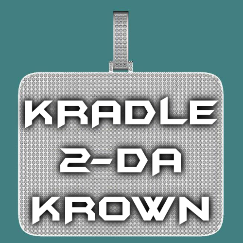 CUSTOM LETTER NECKLACE 3D BIG SQUARE