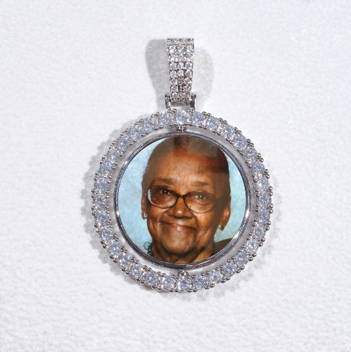 3D Spinning 2-Faced Custom Picture Pendant