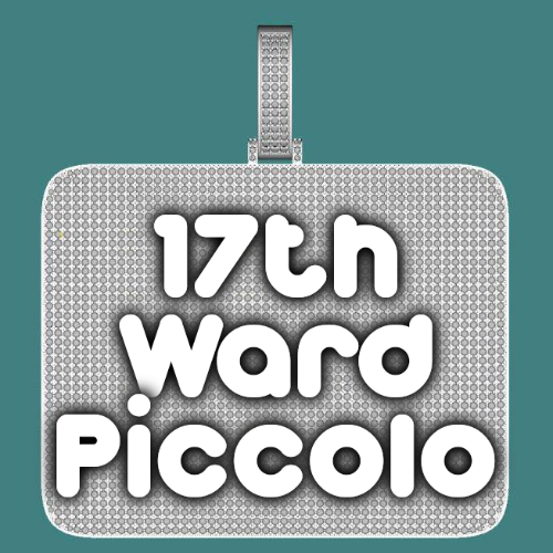 CUSTOM LETTER NECKLACE 3D BIG SQUARE