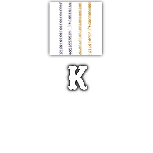 Custom Letters Freibeuter Font Necklace