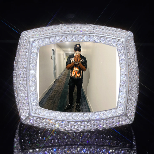 3D CUSTOM PICTURE ICED RING