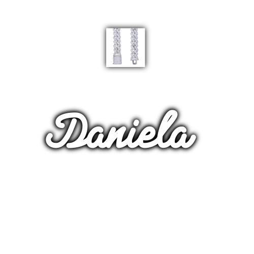 Script Custom Letter Necklace