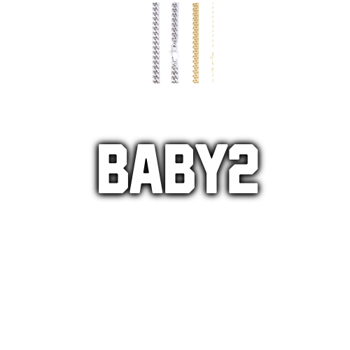 Custom Letters Baguette Two Layer Necklace