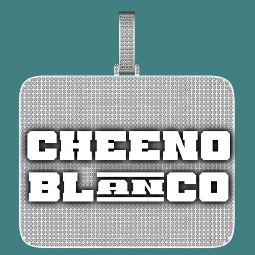 CUSTOM LETTER NECKLACE 3D BIG SQUARE