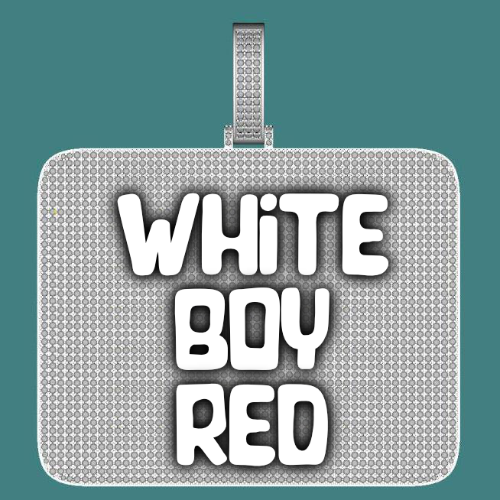 CUSTOM LETTER NECKLACE 3D BIG SQUARE
