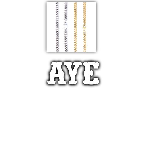 Custom Letters Freibeuter Font Necklace