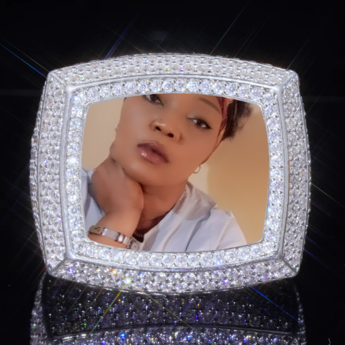3D CUSTOM PICTURE ICED RING