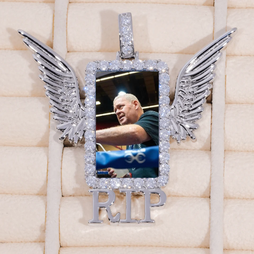 RIP WING 3D CUSTOM PICTURE PENDANT