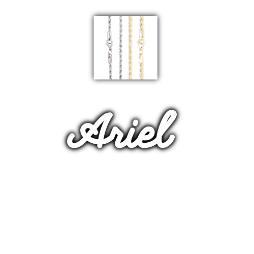 Script Custom Letter Necklace