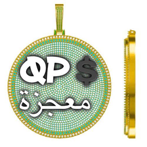 CUSTOM LETTER NECKLACE 3D BIG DISC