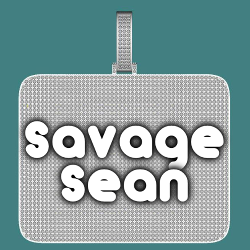 CUSTOM LETTER NECKLACE 3D BIG SQUARE