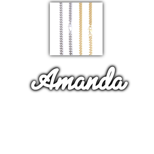 Script Custom Letter Necklace
