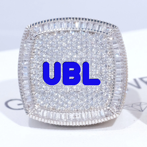 CUSTOM LETTER 3D ICED RING