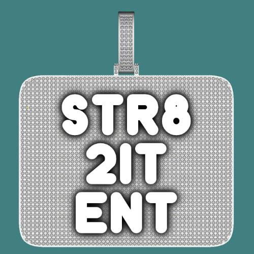 CUSTOM LETTER NECKLACE 3D BIG SQUARE