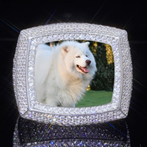 3D CUSTOM PICTURE ICED RING