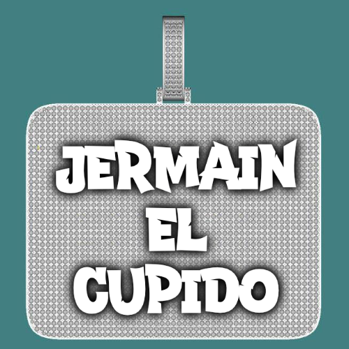 CUSTOM LETTER NECKLACE 3D BIG SQUARE