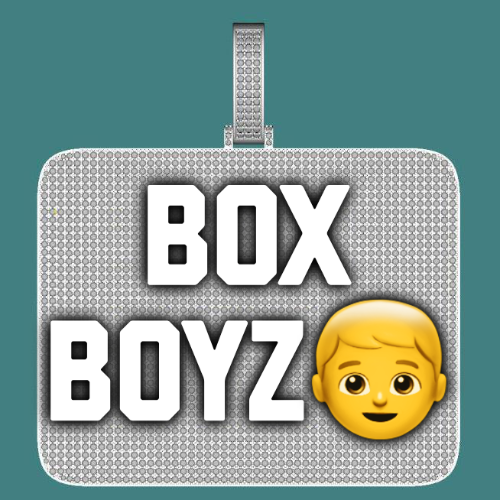CUSTOM LETTER NECKLACE 3D BIG SQUARE