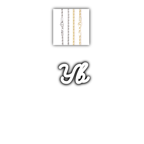 Script Custom Letter Necklace