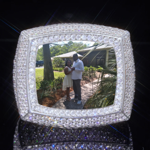 3D CUSTOM PICTURE ICED RING