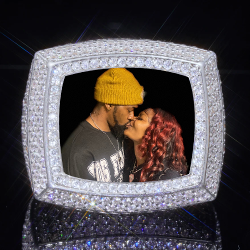 3D CUSTOM PICTURE ICED RING