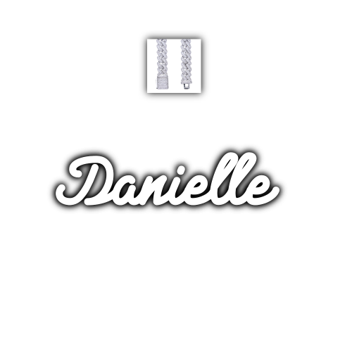 Script Custom Letter Necklace