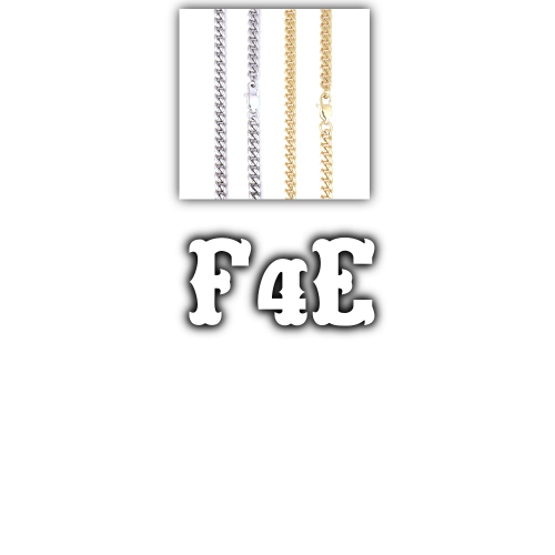 Custom Letters Freibeuter Font Necklace
