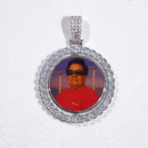 3D Spinning 2-Faced Custom Picture Pendant