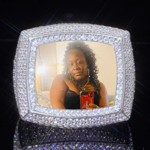 3D CUSTOM PICTURE ICED RING