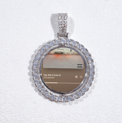 3D Spinning 2-Faced Custom Picture Pendant