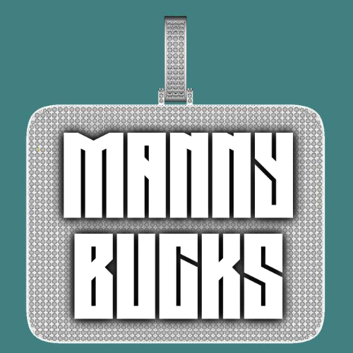 CUSTOM LETTER NECKLACE 3D BIG SQUARE