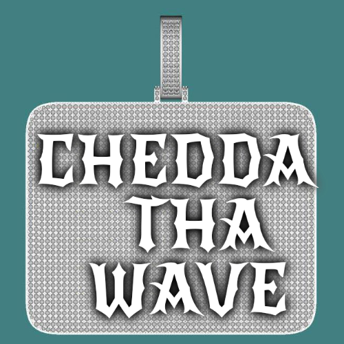 CUSTOM LETTER NECKLACE 3D BIG SQUARE