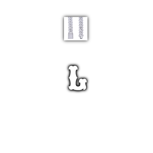 Custom Letters Freibeuter Font Necklace