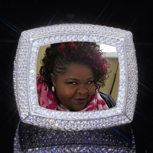 3D CUSTOM PICTURE ICED RING