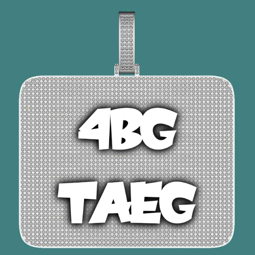 CUSTOM LETTER NECKLACE 3D BIG SQUARE