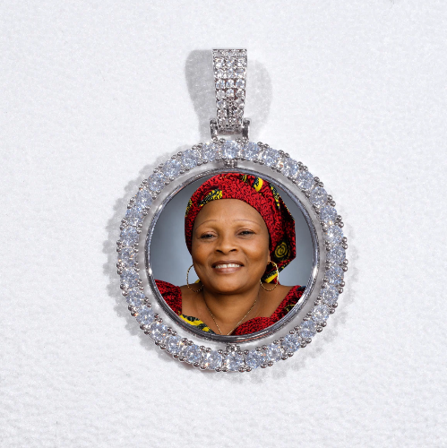 3D Spinning 2-Faced Custom Picture Pendant