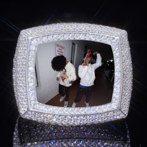 3D CUSTOM PICTURE ICED RING