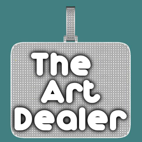CUSTOM LETTER NECKLACE 3D BIG SQUARE