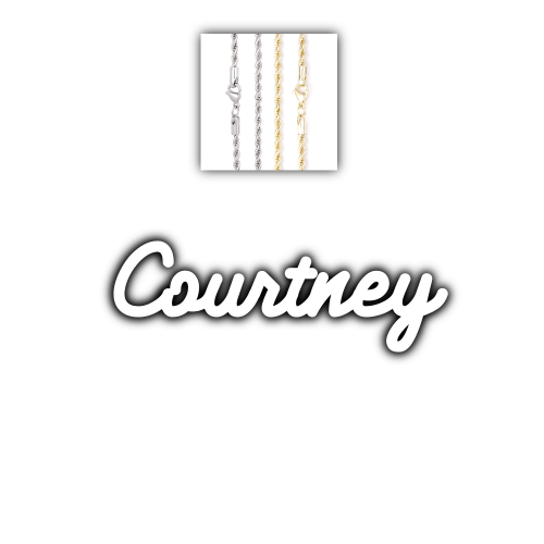 Script Custom Letter Necklace