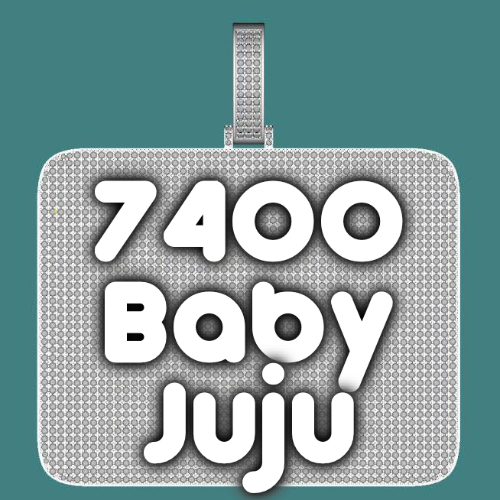 CUSTOM LETTER NECKLACE 3D BIG SQUARE