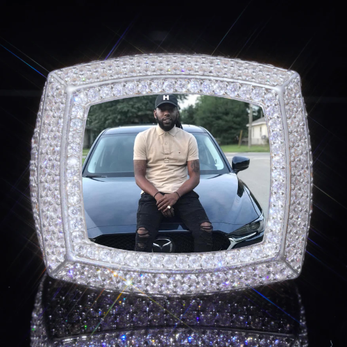 3D CUSTOM PICTURE ICED RING