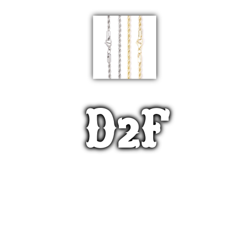 Custom Letters Freibeuter Font Necklace