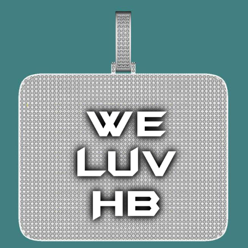 CUSTOM LETTER NECKLACE 3D BIG SQUARE