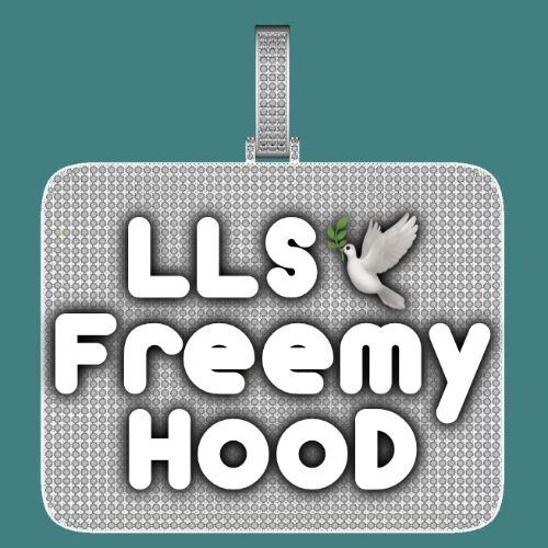 CUSTOM LETTER NECKLACE 3D BIG SQUARE