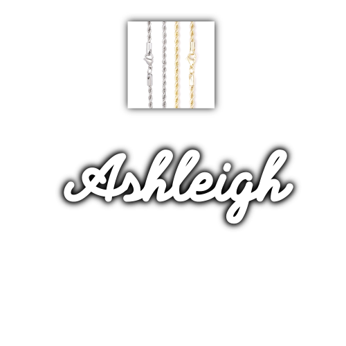 Script Custom Letter Necklace