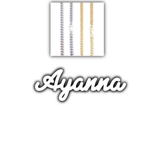 Script Custom Letter Necklace