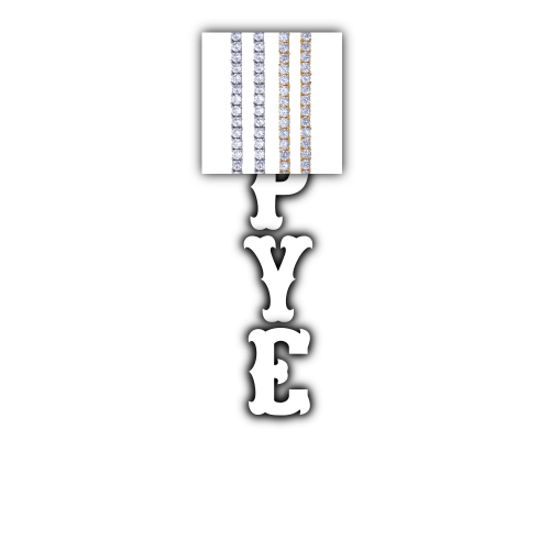 Custom Letters Freibeuter Font Necklace
