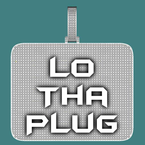 CUSTOM LETTER NECKLACE 3D BIG SQUARE