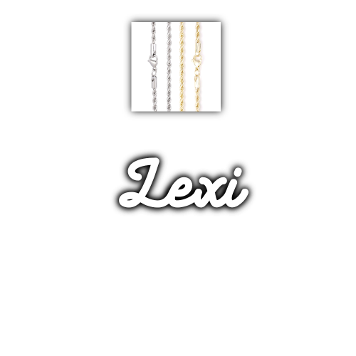 Script Custom Letter Necklace