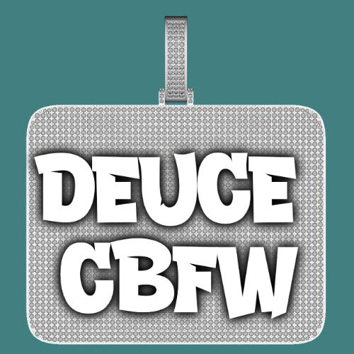CUSTOM LETTER NECKLACE 3D BIG SQUARE